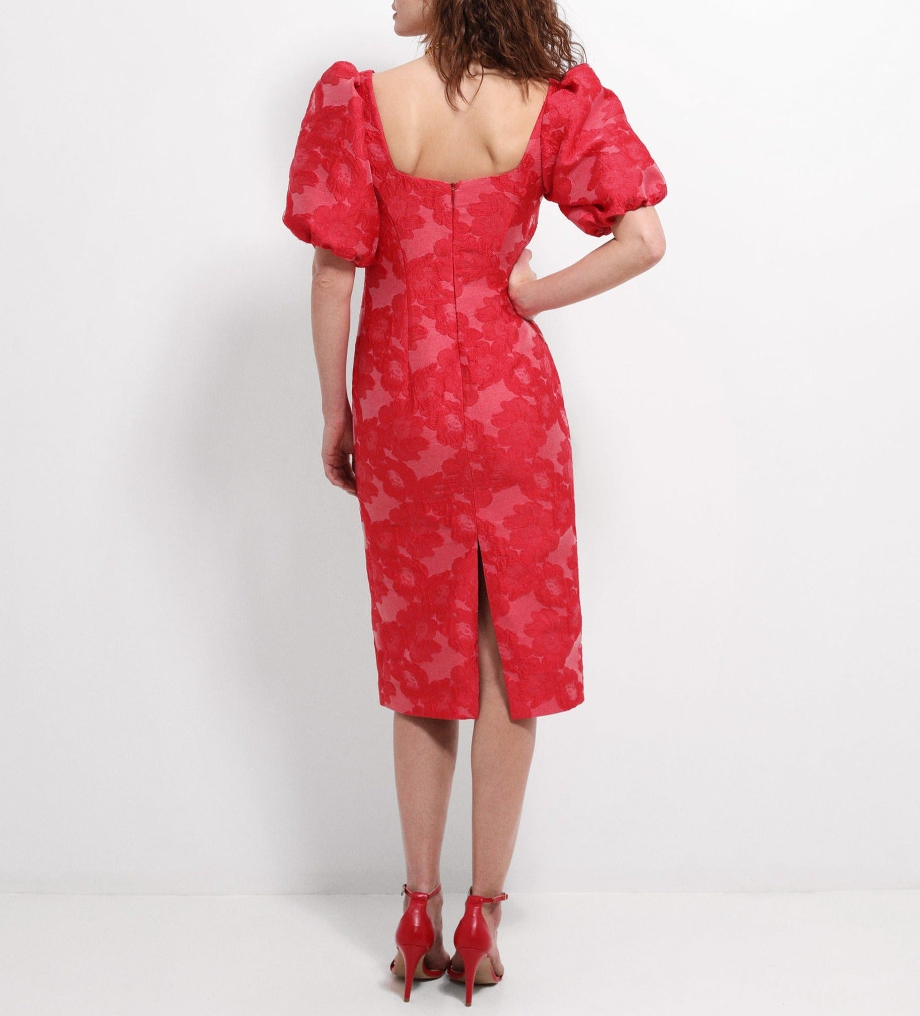 Vestido tubo manga