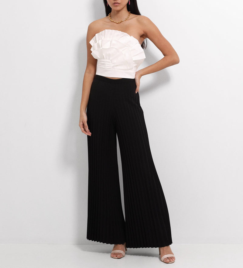 pleated top