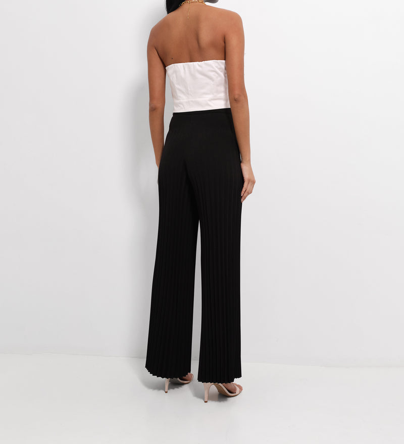 pleated top
