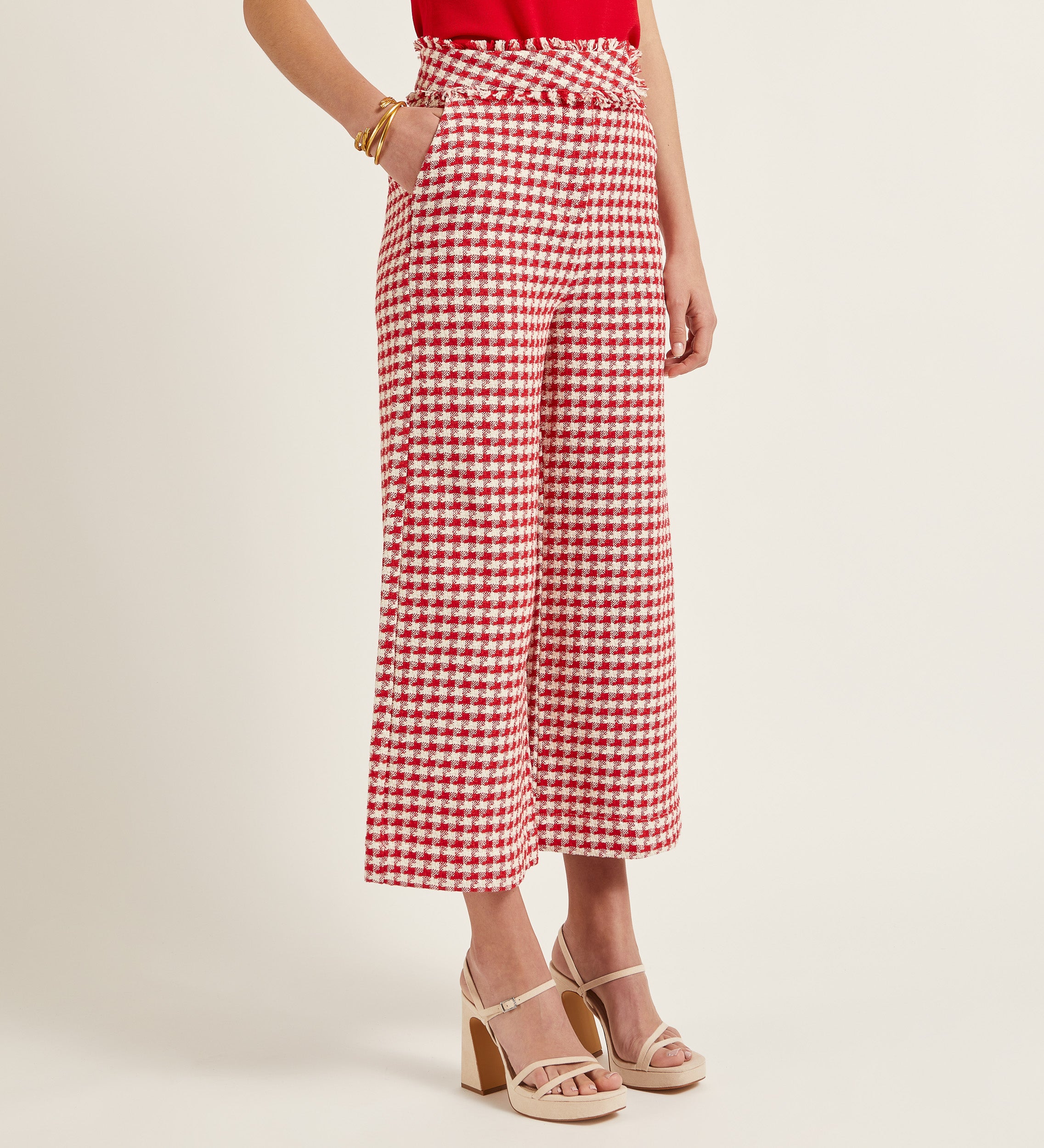 Tweed trousers