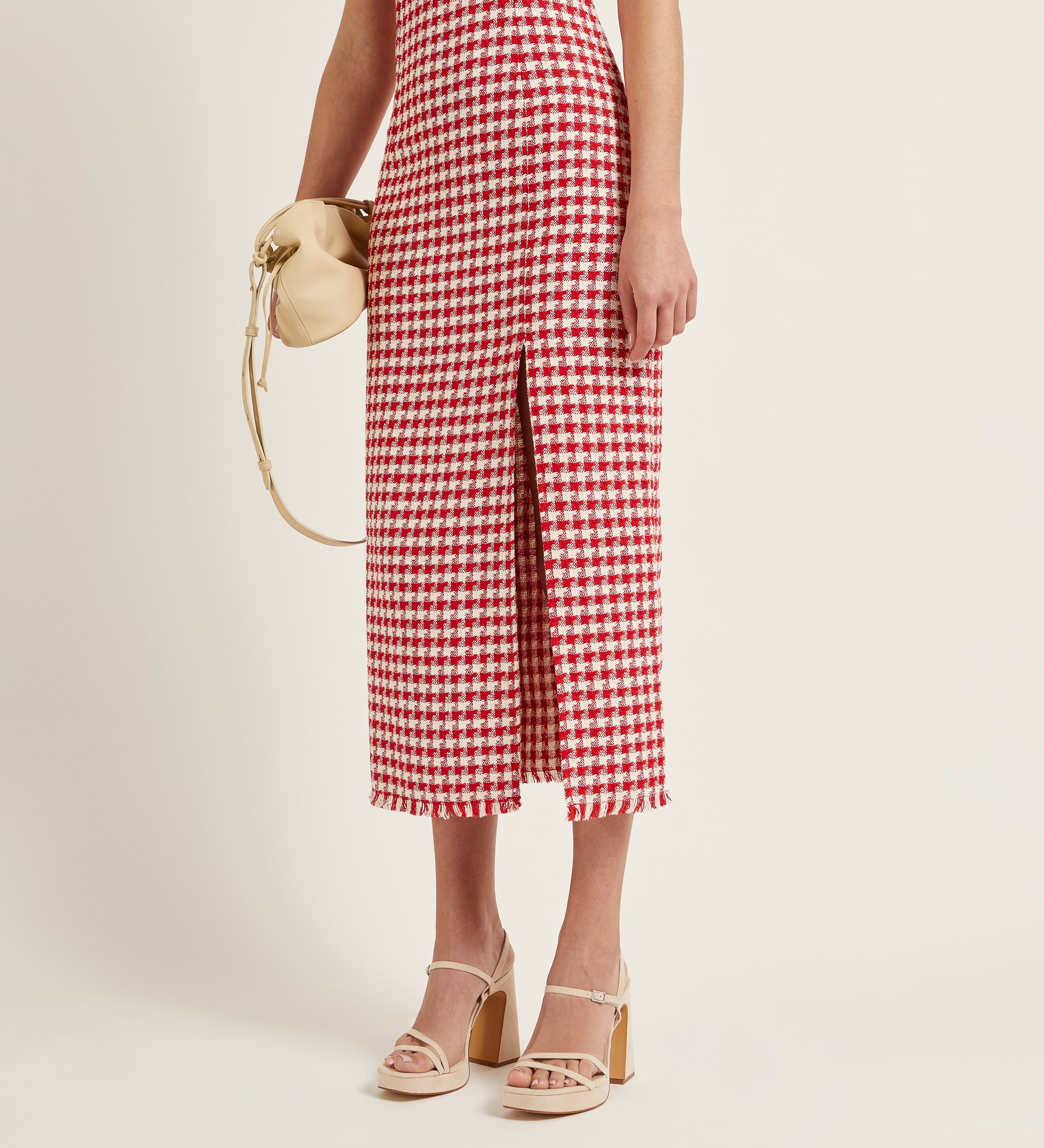 Robe en tweed
