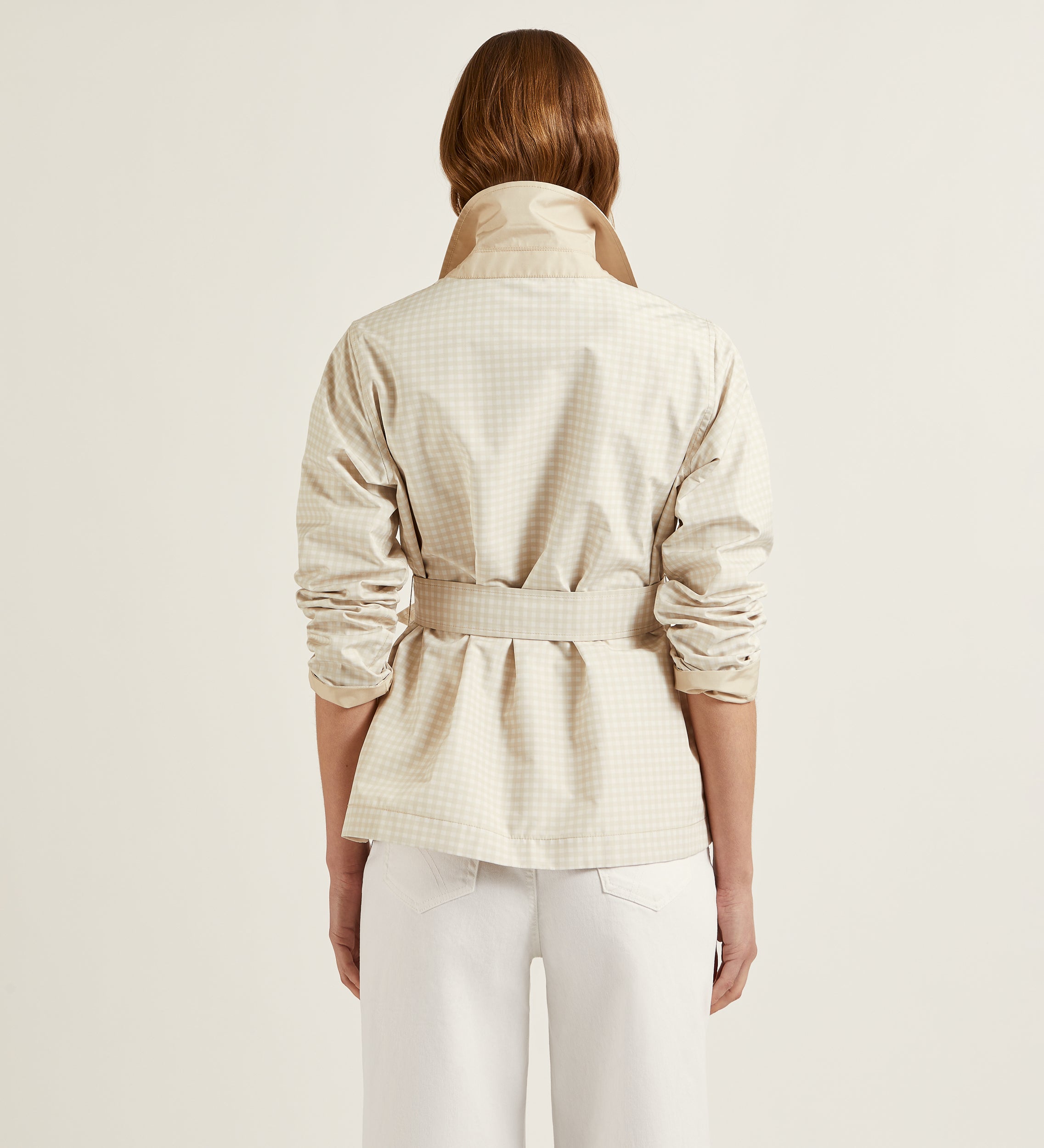 Parka courte réversible