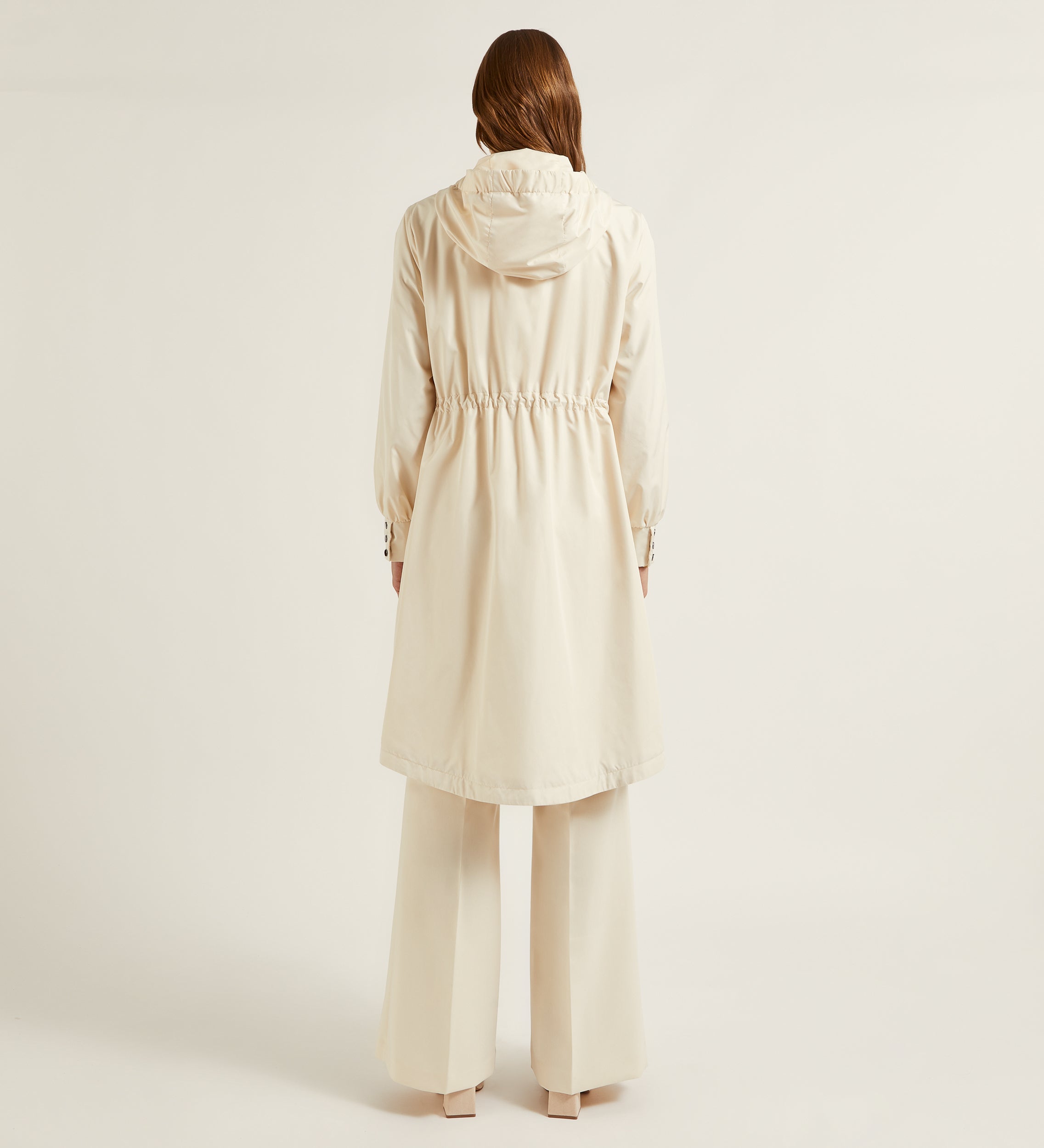 Parka longue à capuche