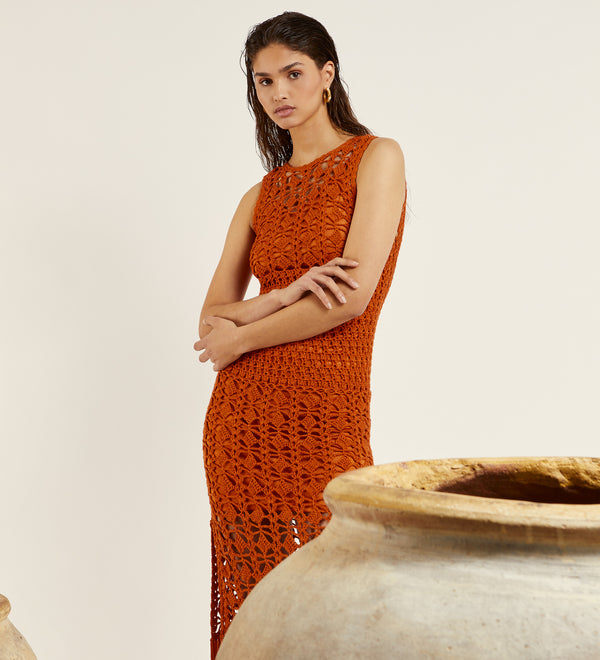 Crochet dress