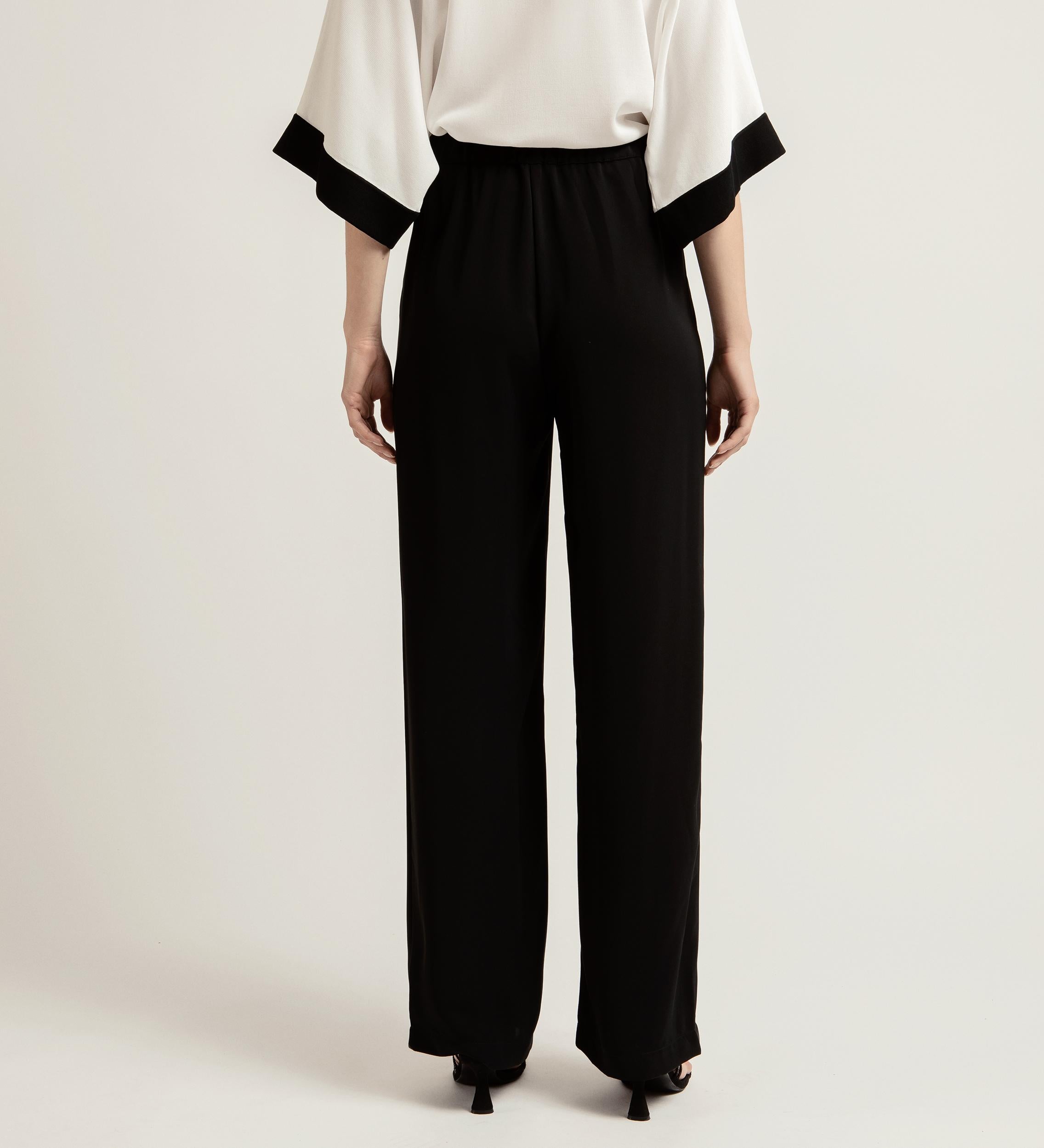 Pantalon largo fluido
