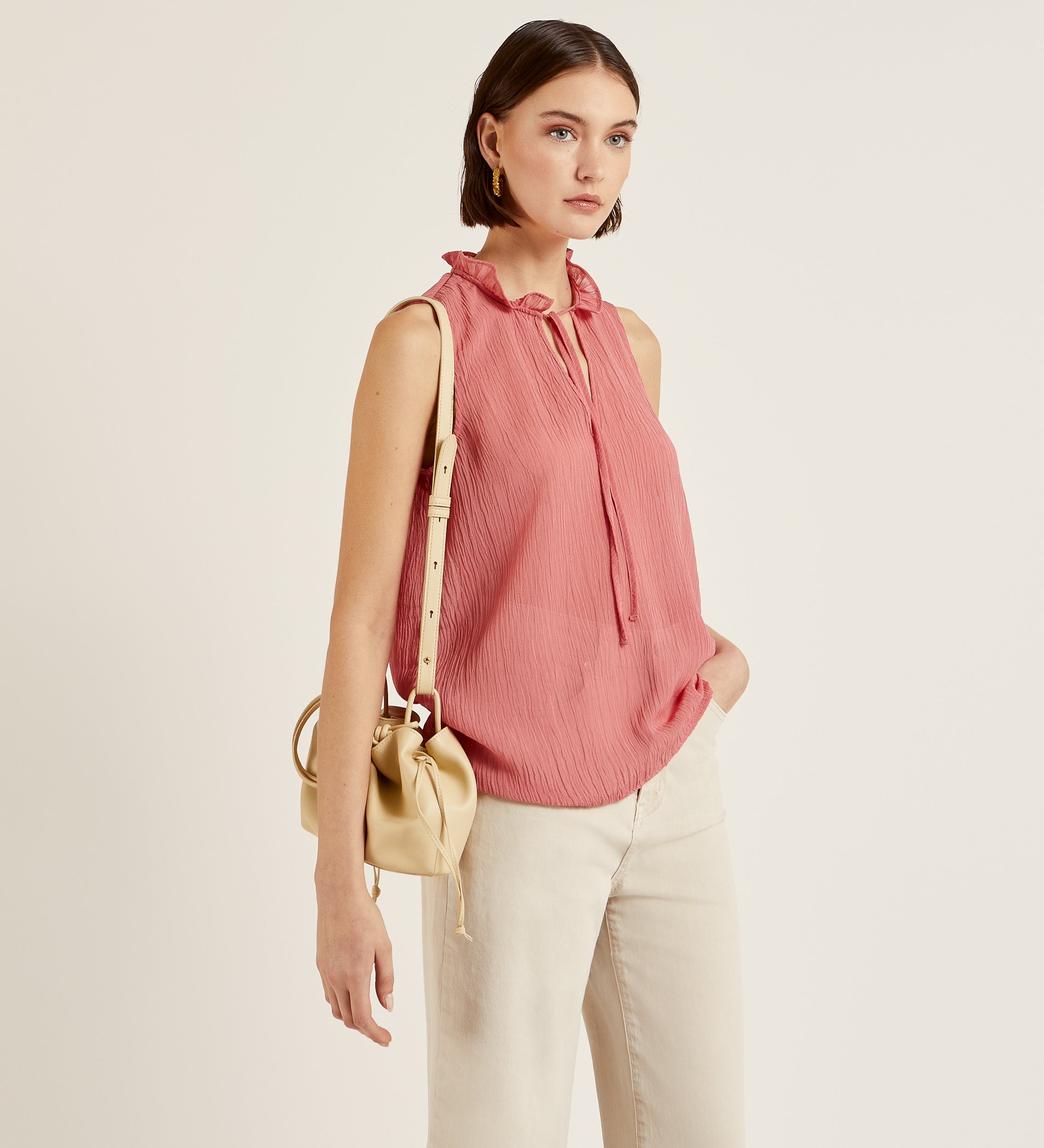 Blusa tejido textura