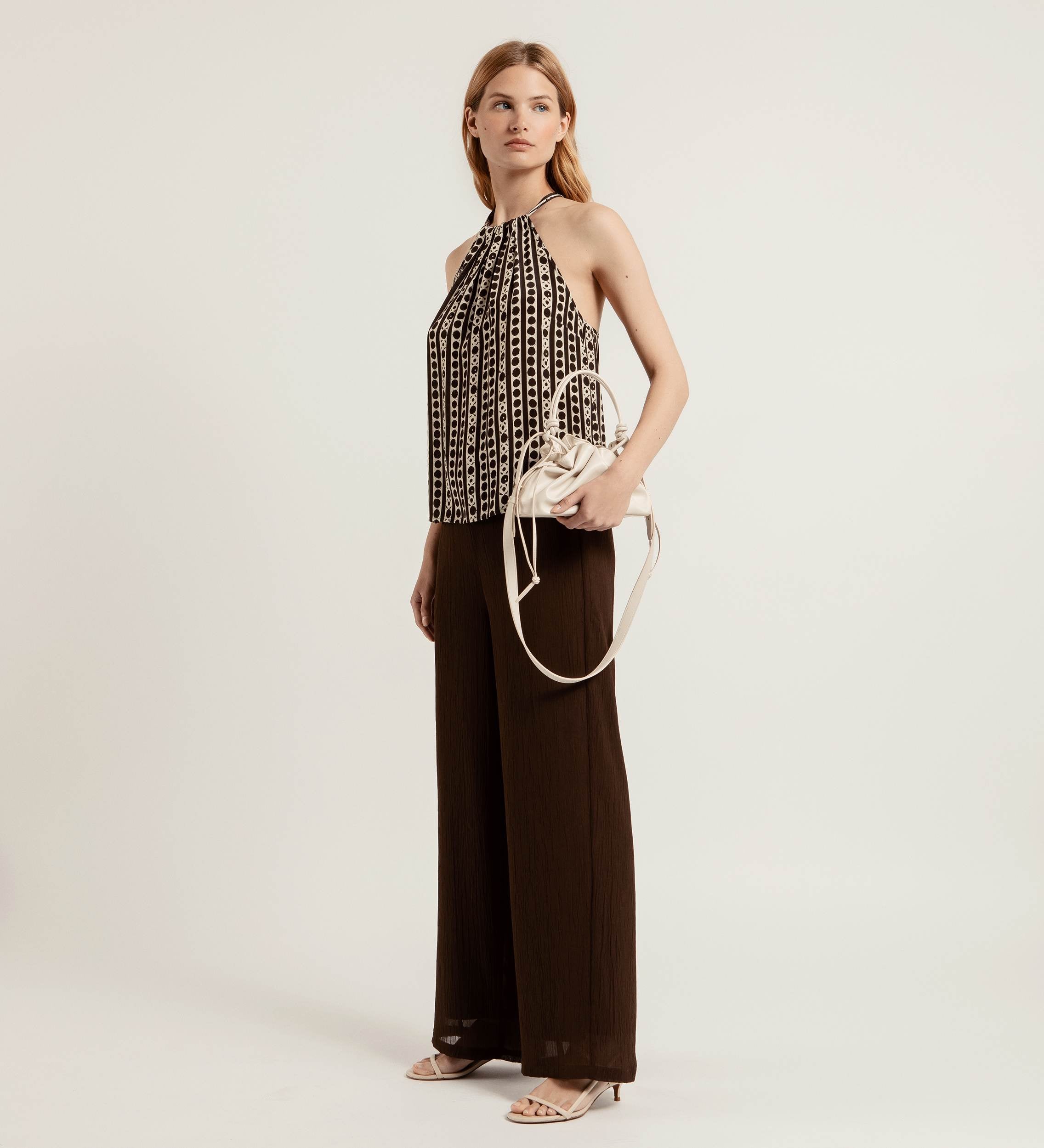 Pantalon largo fluido