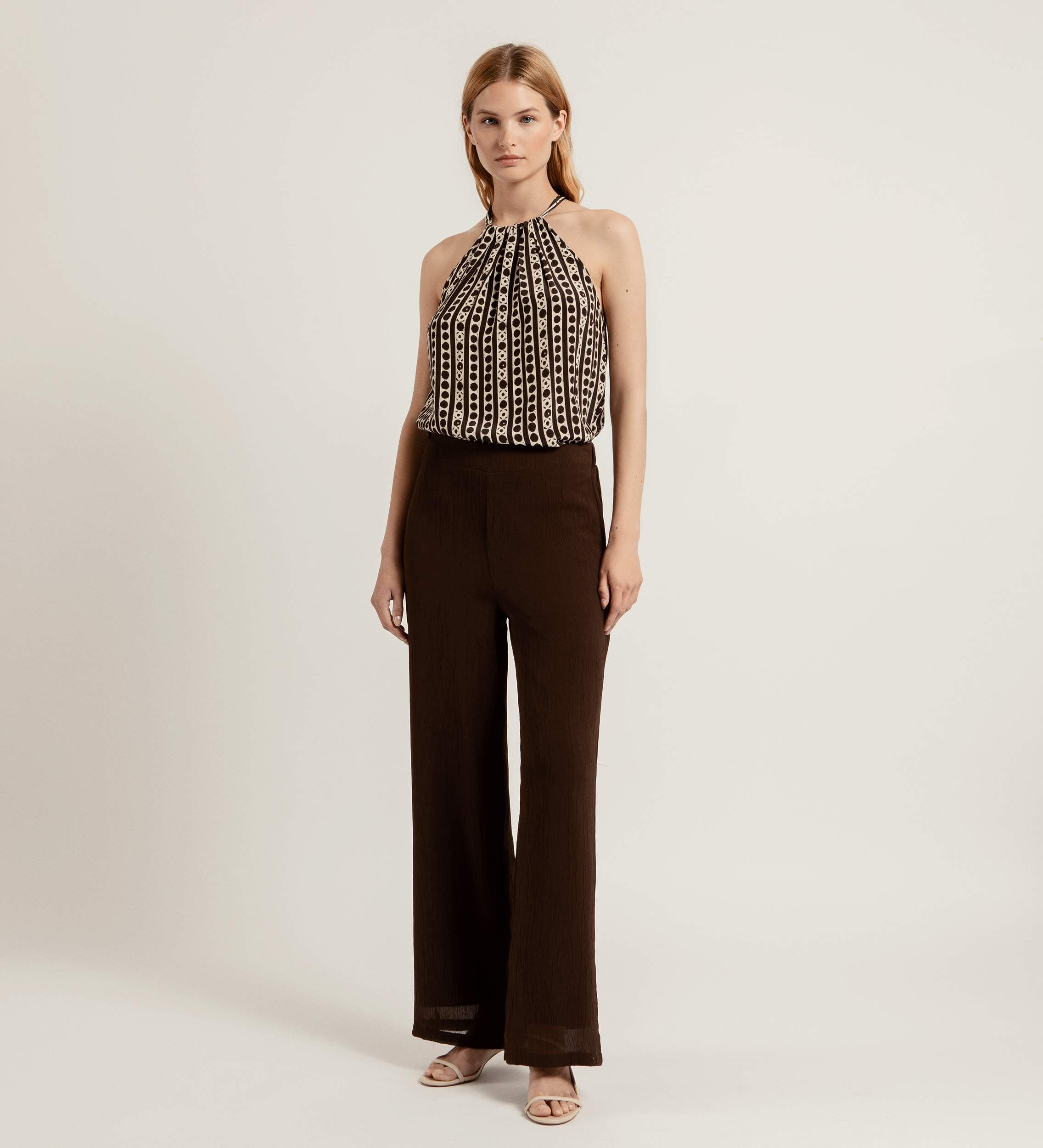 Pantalon largo fluido