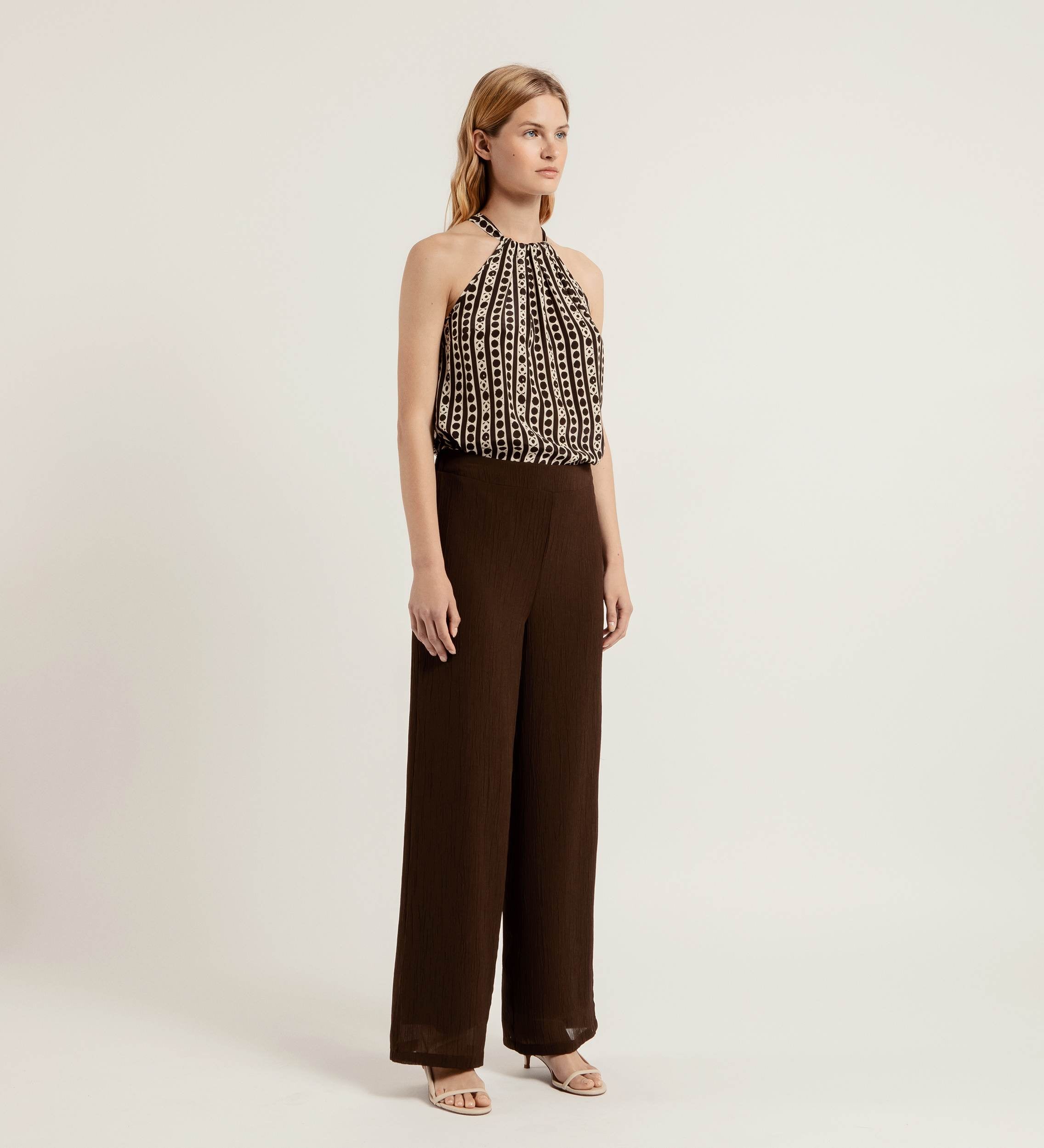 Pantalon largo fluido