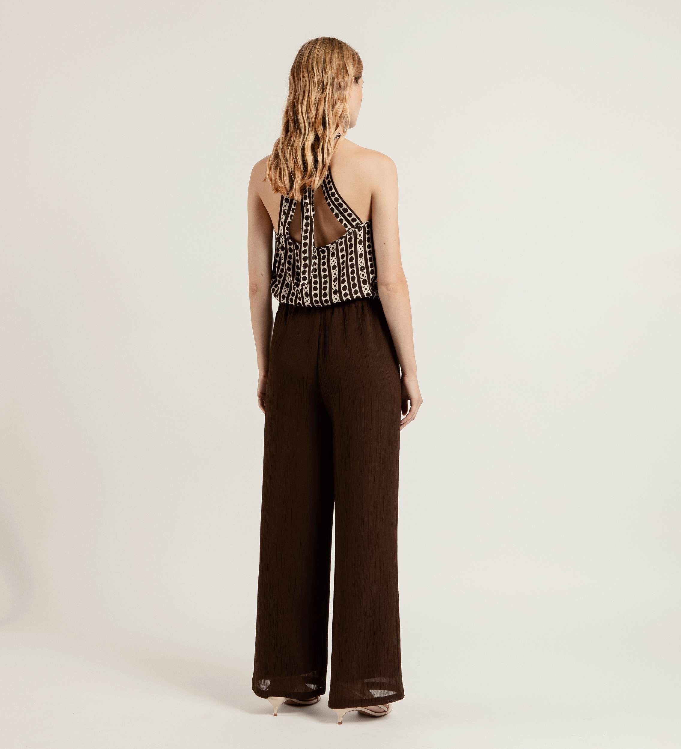 Pantalon largo fluido