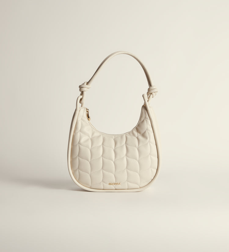 Quilted shoulder bag