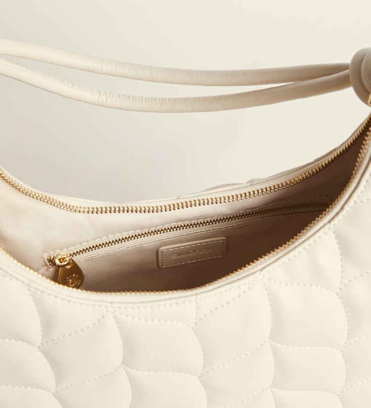Quilted shoulder bag