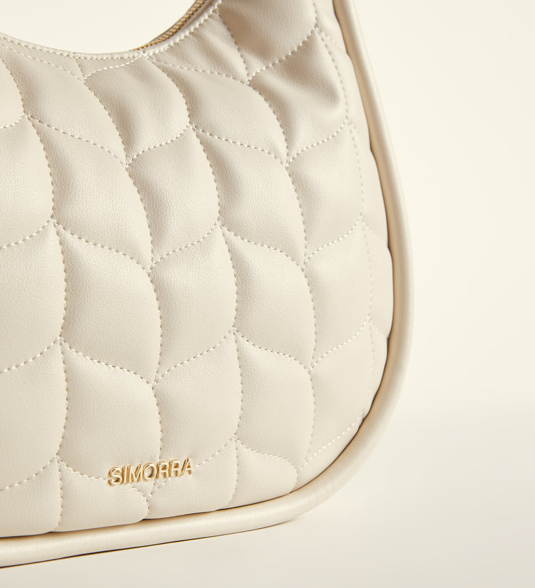 Quilted shoulder bag