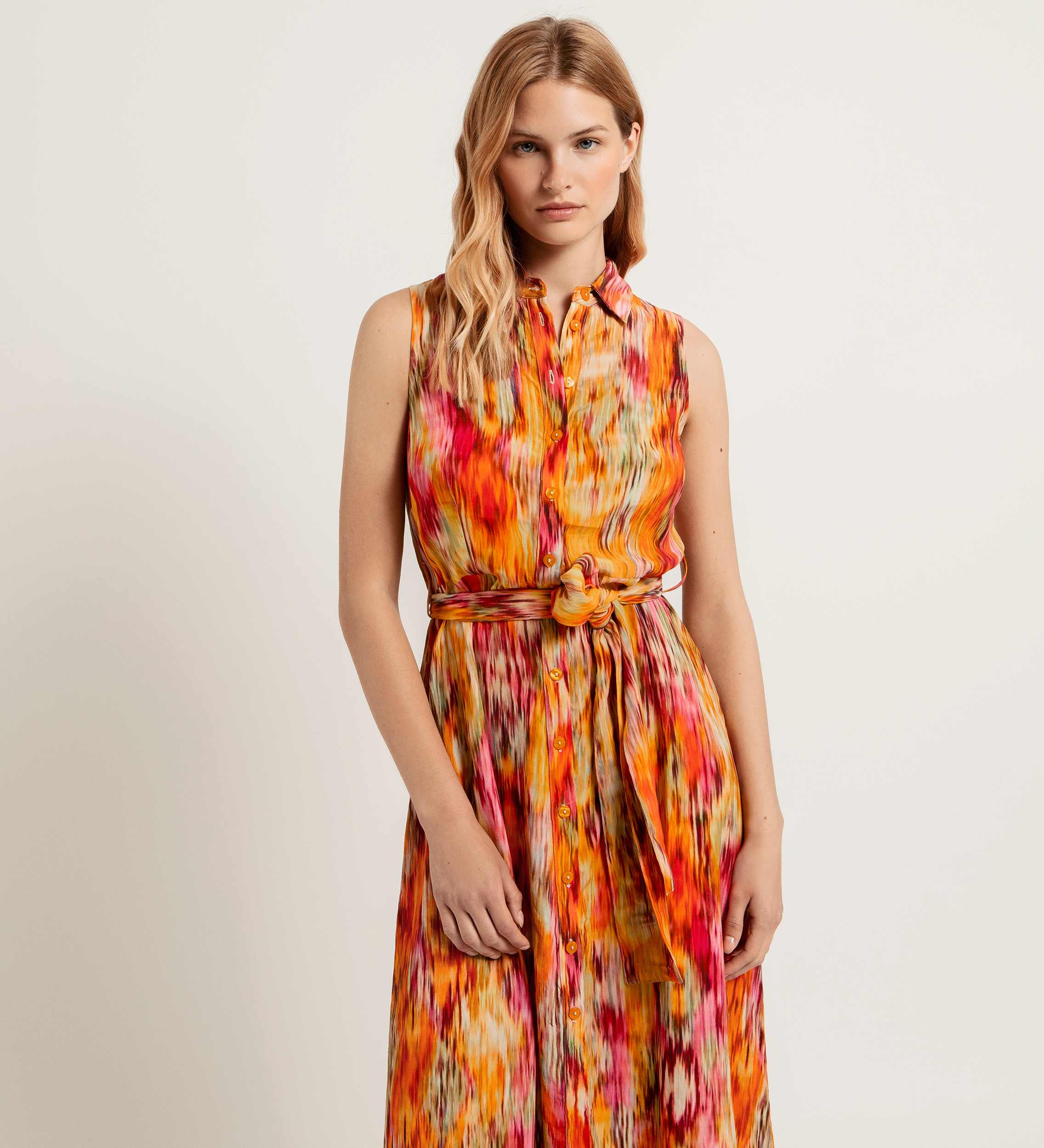 Flowy midi dress