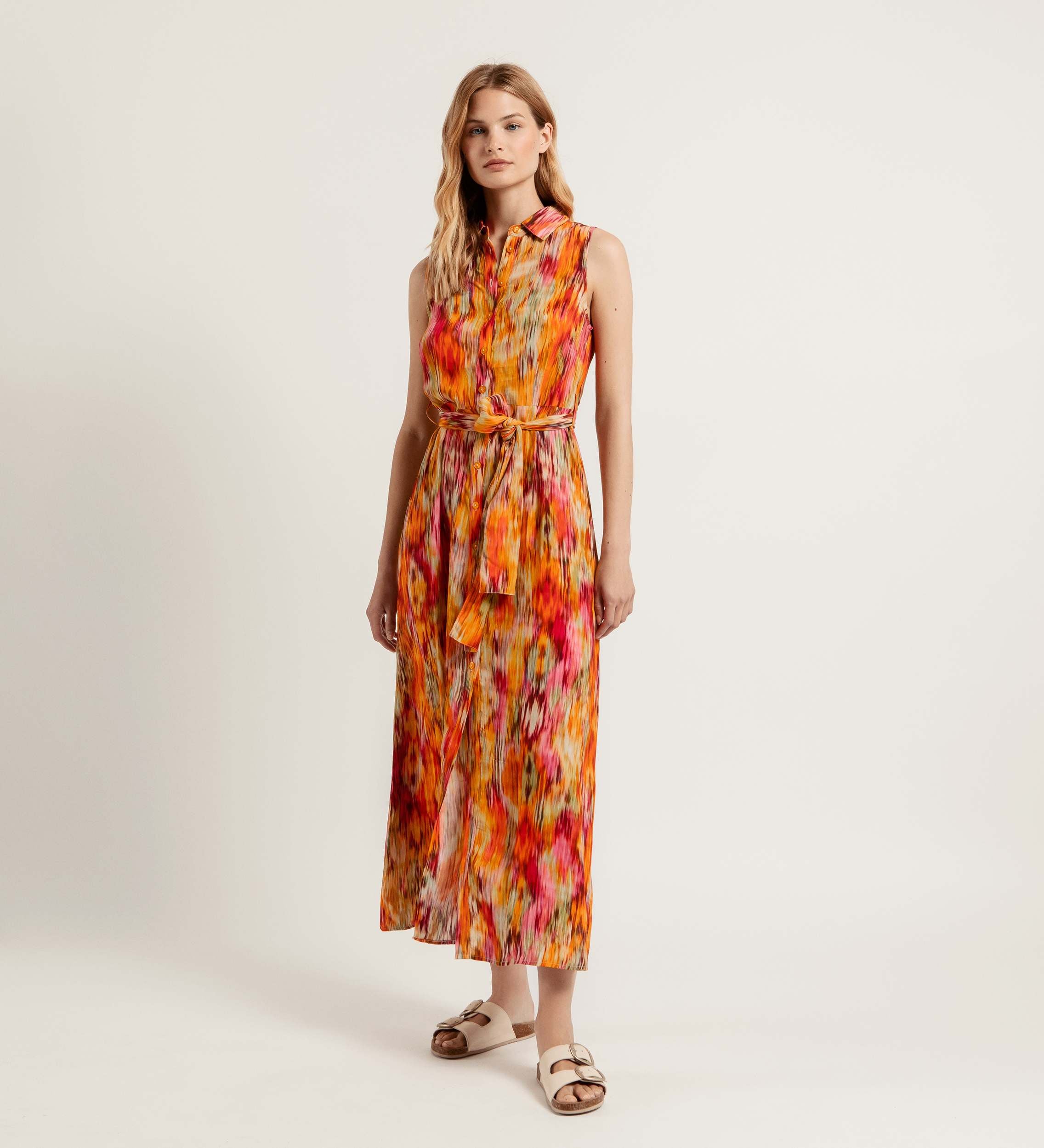 Flowy midi dress