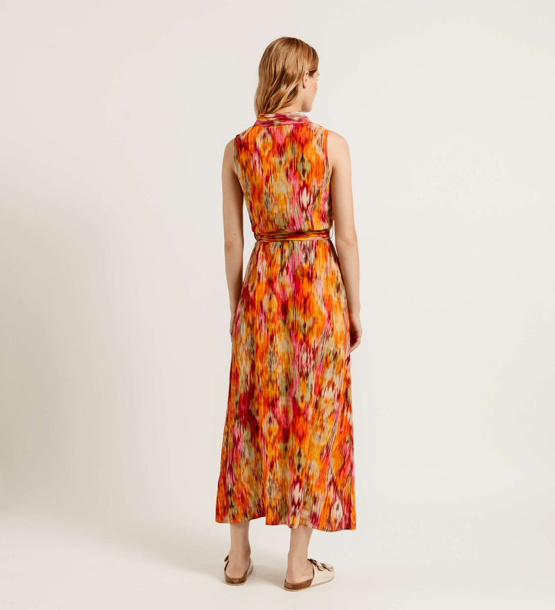 Vestido fluido midi