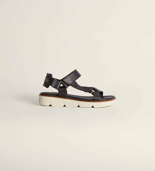 leather sandal