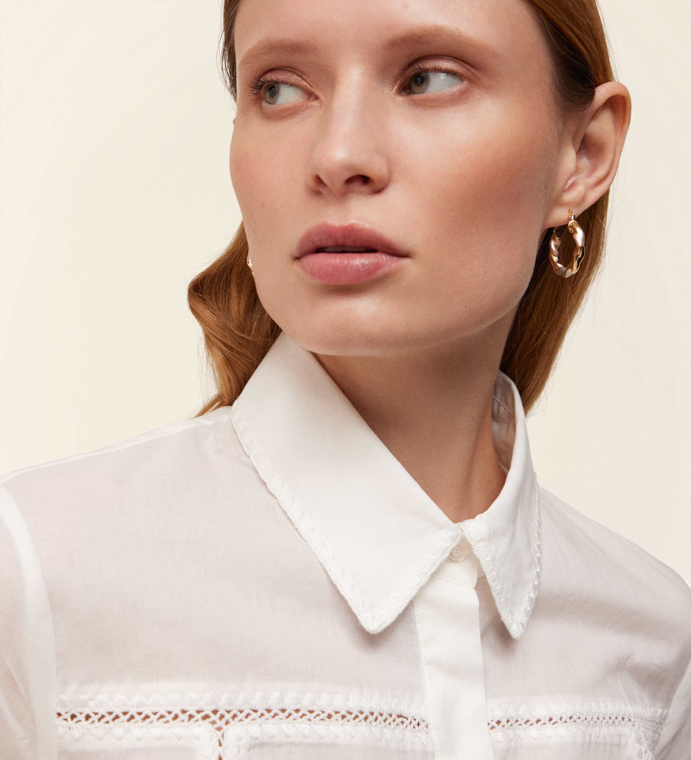 Embroidered detail shirt