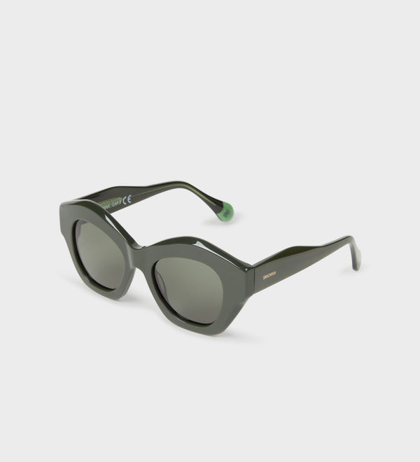 Gafas sol ovalada oversize