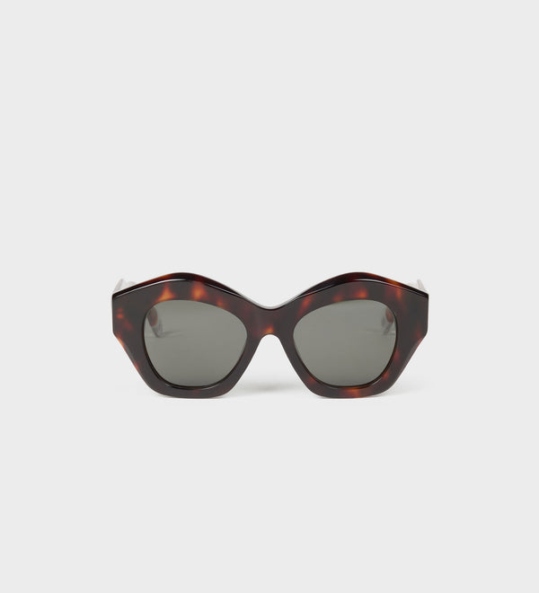 Gafas sol ovalada oversize