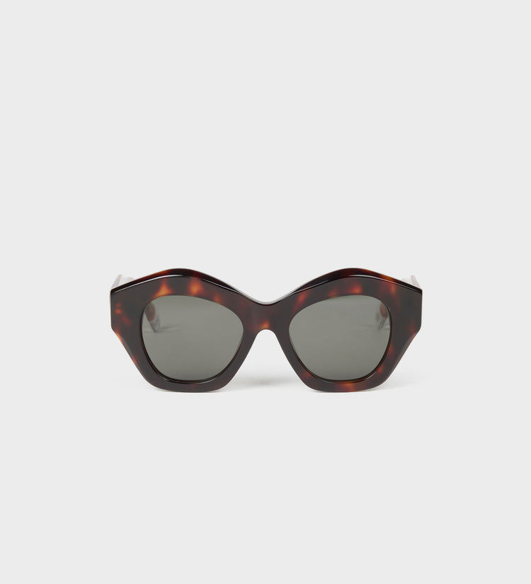 Gafas sol ovalada oversize