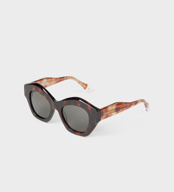 Gafas sol ovalada oversize