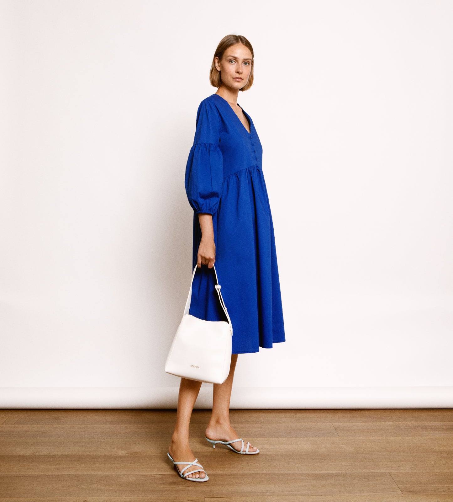 Fluid textured dress